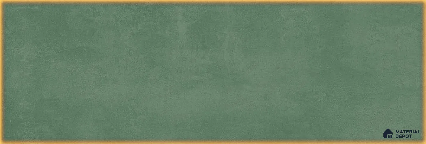 A close-up of a Subway Wall Tile TL 06429 L Mariner Tropical Green 12 x 4 inch Ceramic Glossy Finish - 8 mm  | Suitable for Accent / Feature Walls, Bathroom, Kitchen Wall & Backsplashes with a Glossy finish available at Material Depot in Bangalore